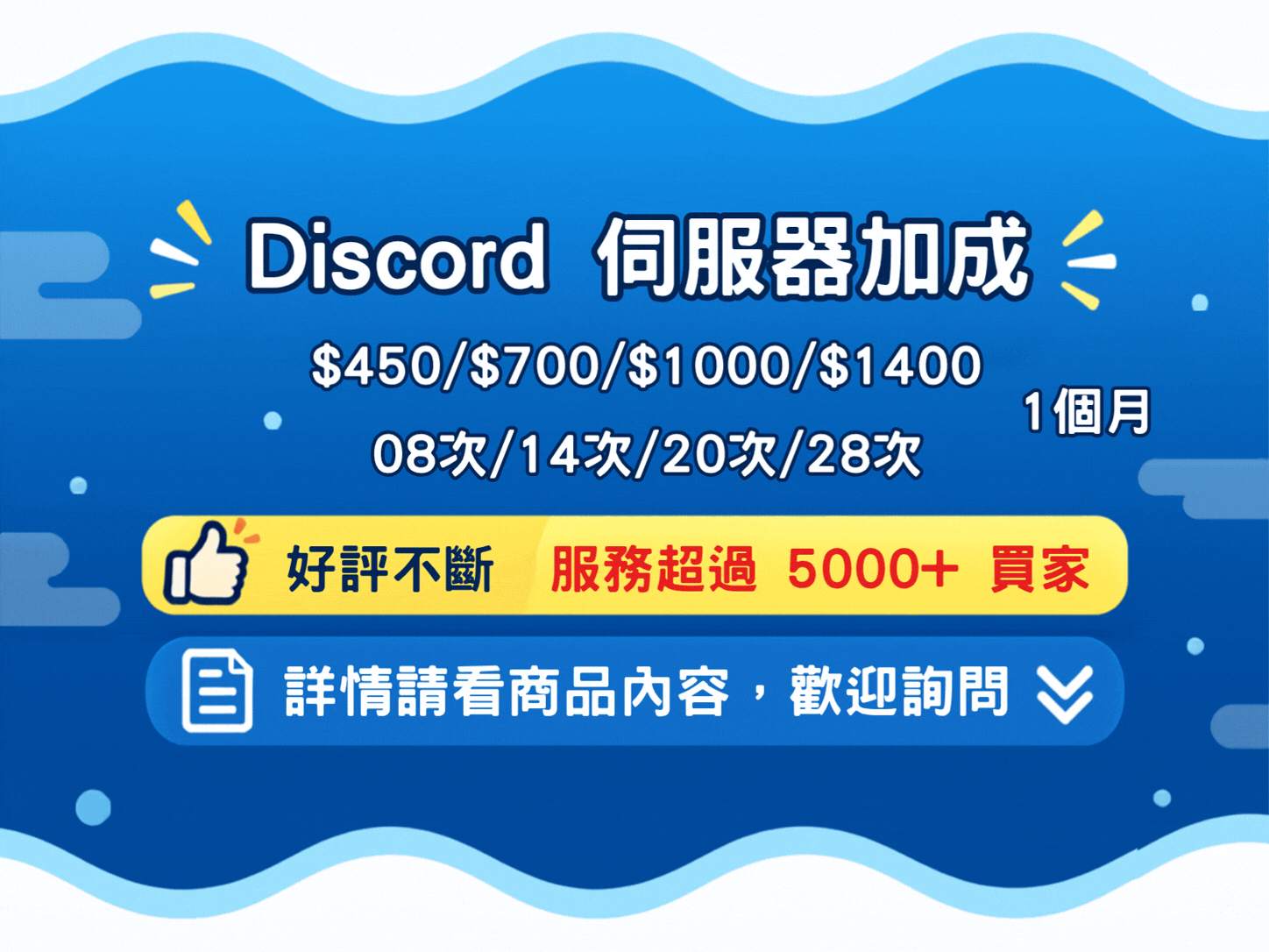 Discord 伺服器加成｜Server Boost